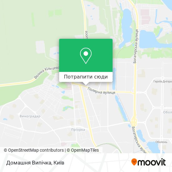Карта Домашня Випічка