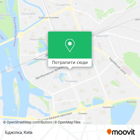 Карта Бджілка