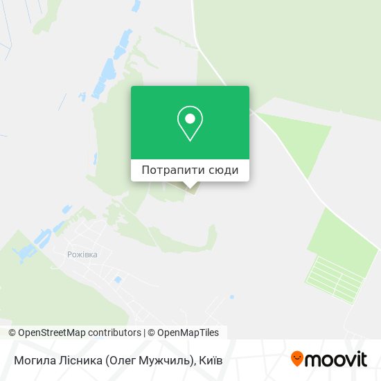 Карта Могила Лісника (Олег Мужчиль)