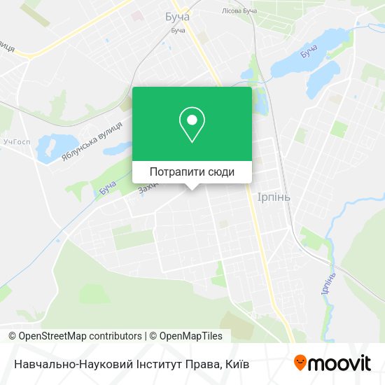 Карта Навчально-Науковий Інститут Права