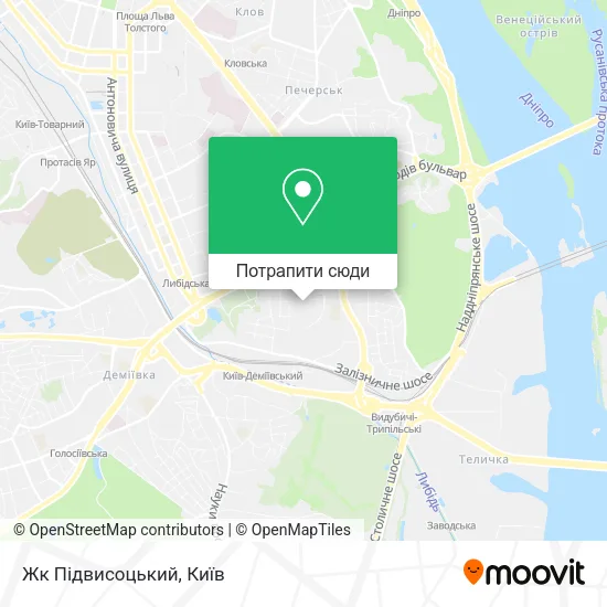 Карта Жк Підвисоцький