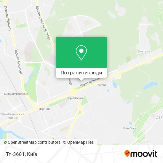 Карта Тп-3681