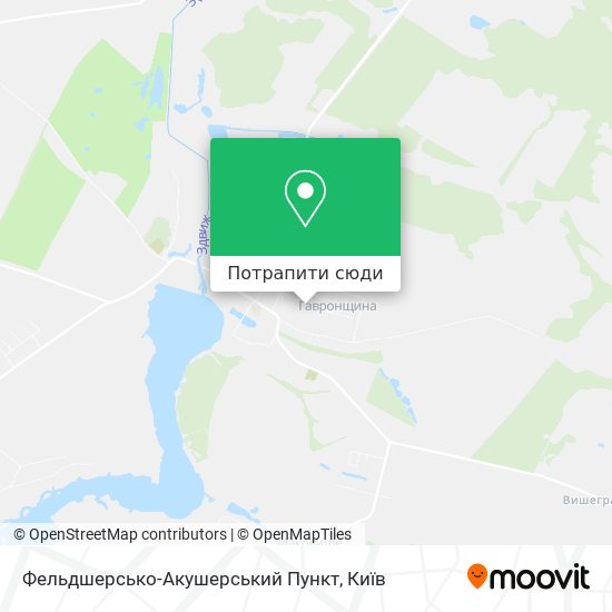 Карта Фельдшерсько-Акушерський Пункт