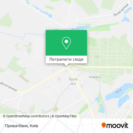 Карта Приватбанк