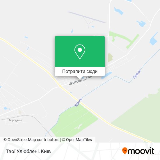 Карта Твої Улюблені