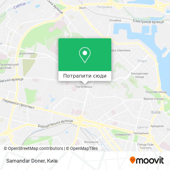 Карта Samandar Doner