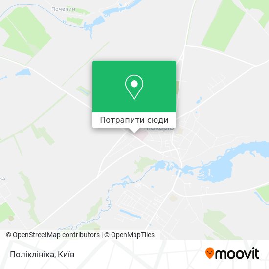 Карта Поліклініка