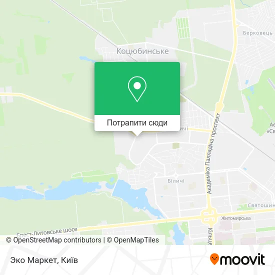 Карта Эко Маркет