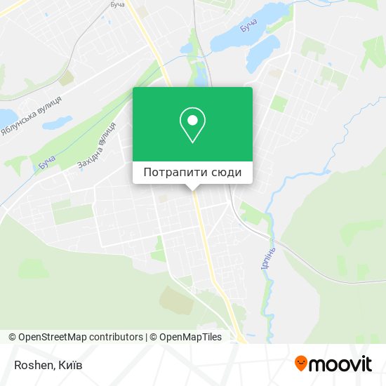 Карта Roshen