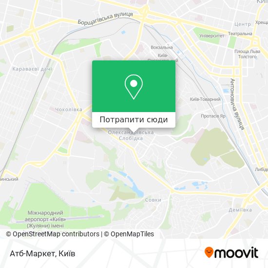 Карта Атб-Маркет