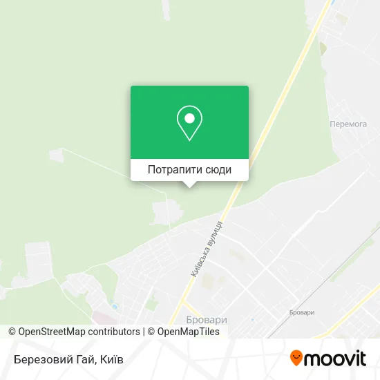 Карта Березовий Гай