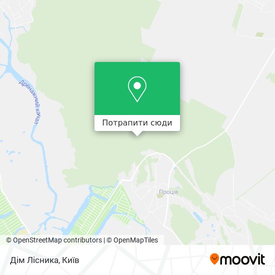 Карта Дім Лісника