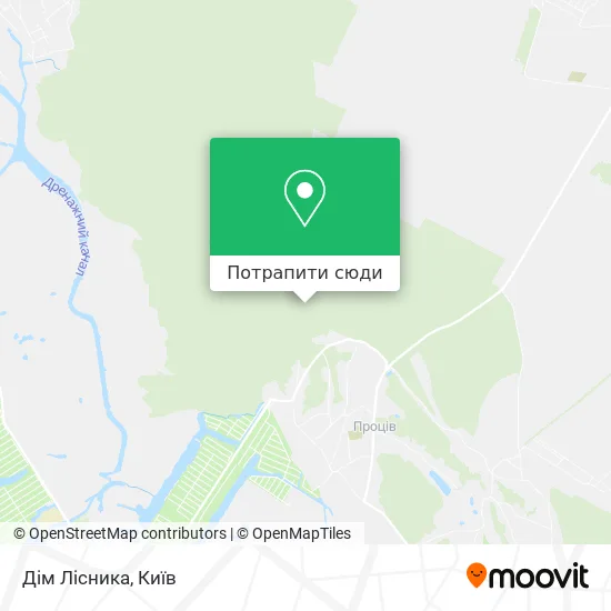 Карта Дім Лісника
