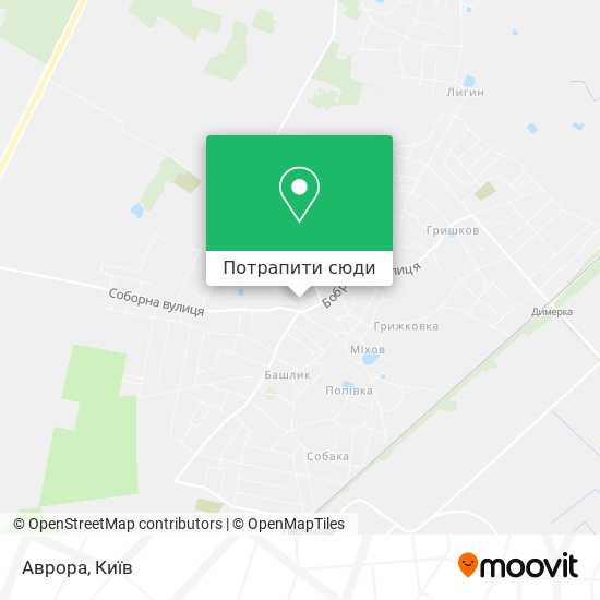 Карта Аврора