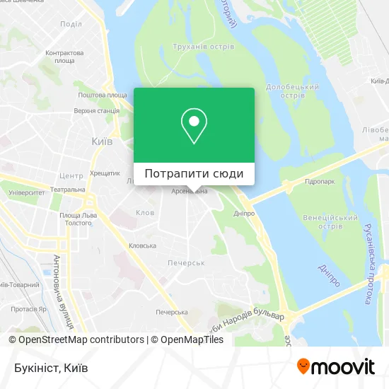 Карта Букініст