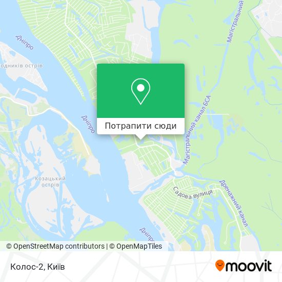 Карта Колос-2