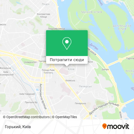 Карта Горький