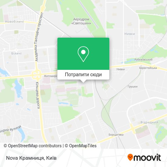 Карта Nova Крамниця