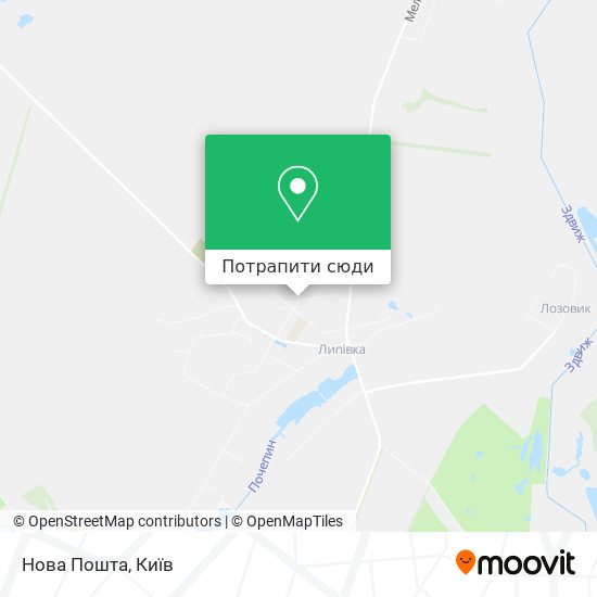 Карта Нова Пошта