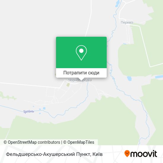 Карта Фельдшерсько-Акушерський Пункт