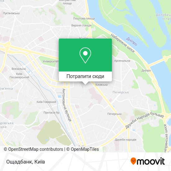 Карта Ощадбанк