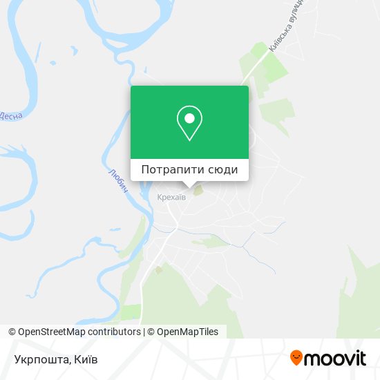 Карта Укрпошта