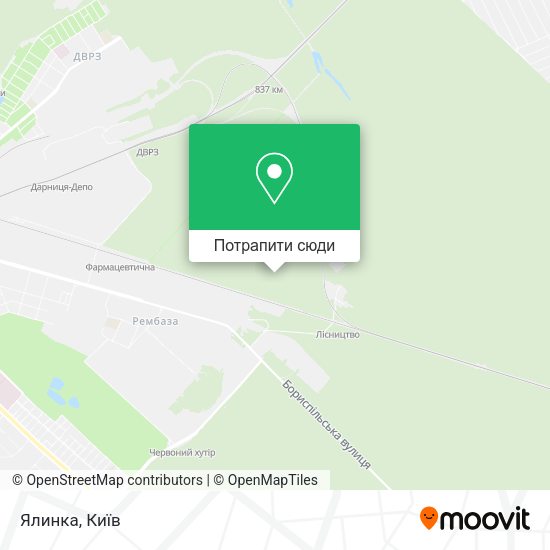 Карта Ялинка