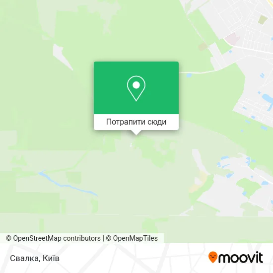 Карта Свалка