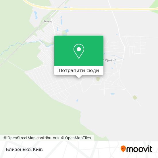 Карта Близенько