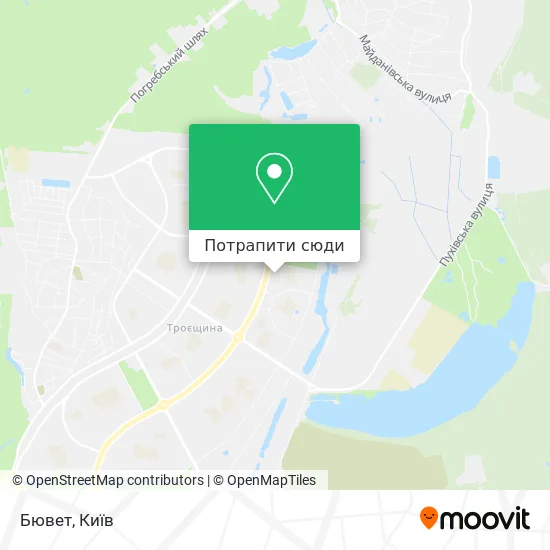 Карта Бювет