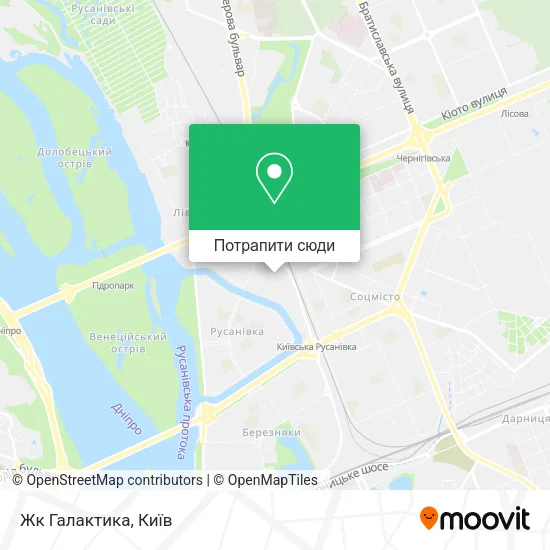 Карта Жк Галактика