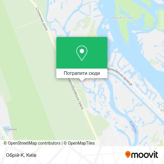 Карта Обрій-К