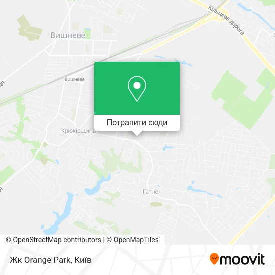 Карта Жк Orange Park