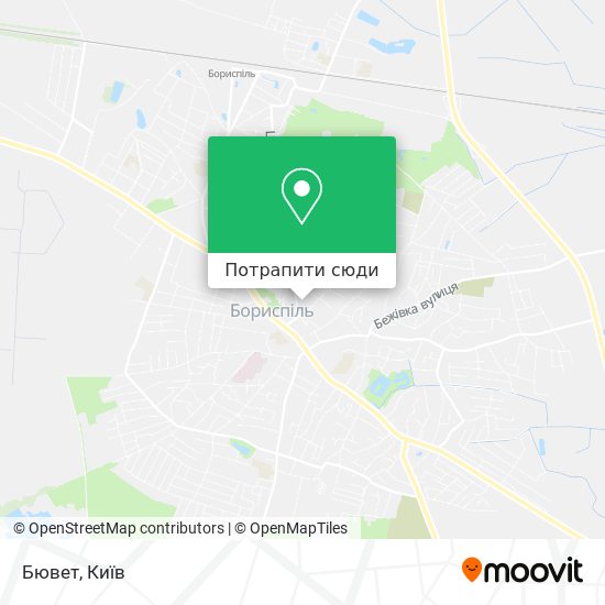 Карта Бювет