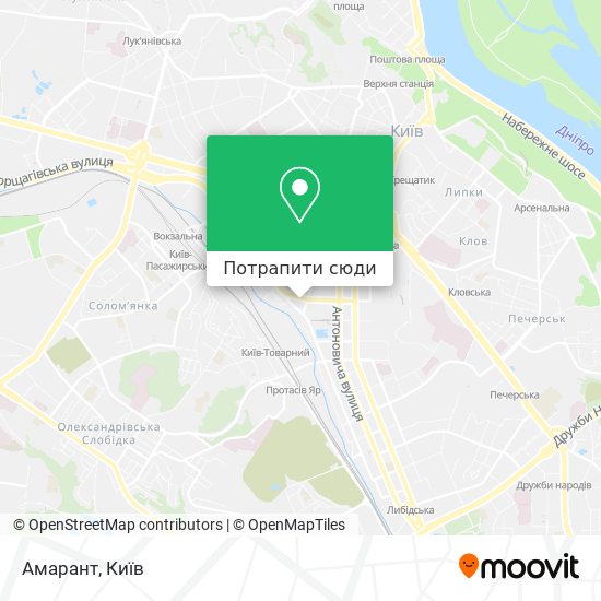 Карта Амарант