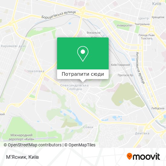 Карта М'Ясник