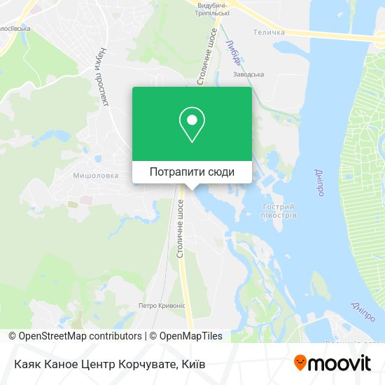 Карта Каяк Каное Центр

Корчувате