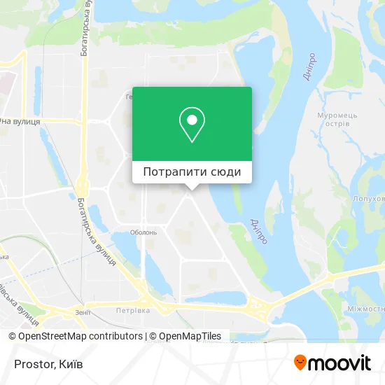Карта Prostor