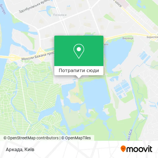 Карта Аркада