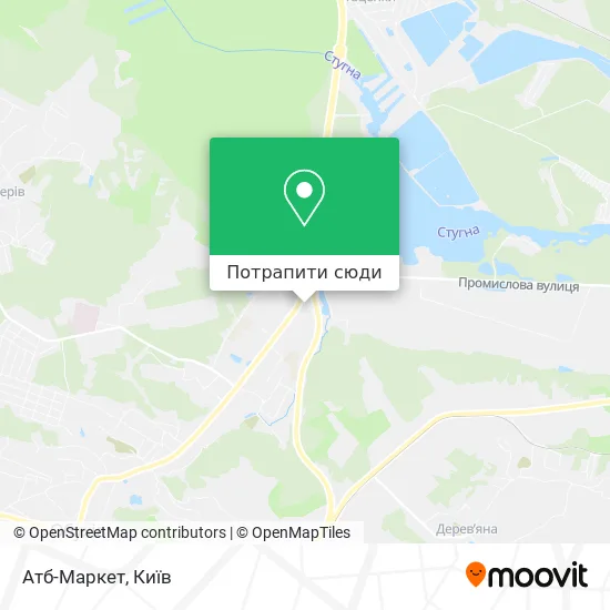 Карта Атб-Маркет