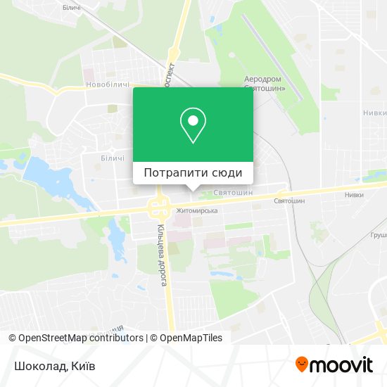Карта Шоколад
