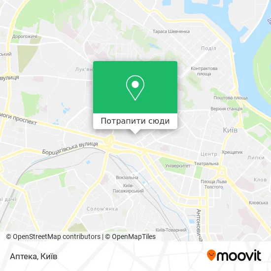 Карта Аптека