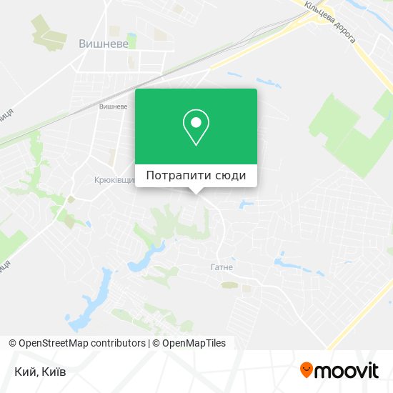 Карта Кий