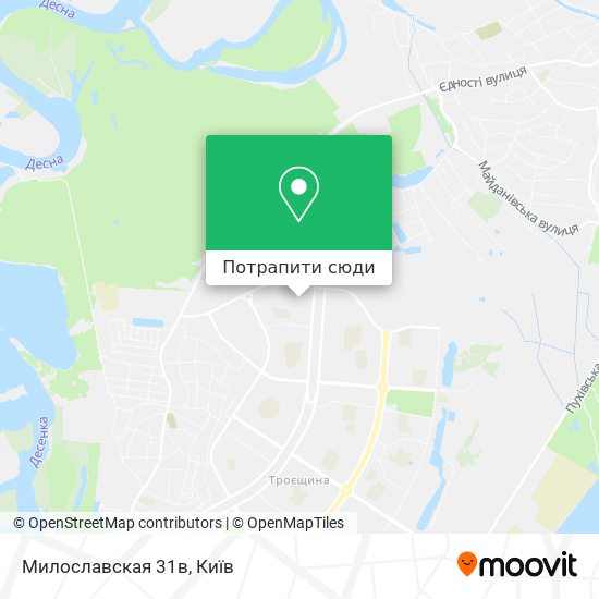 Карта Милославская 31в