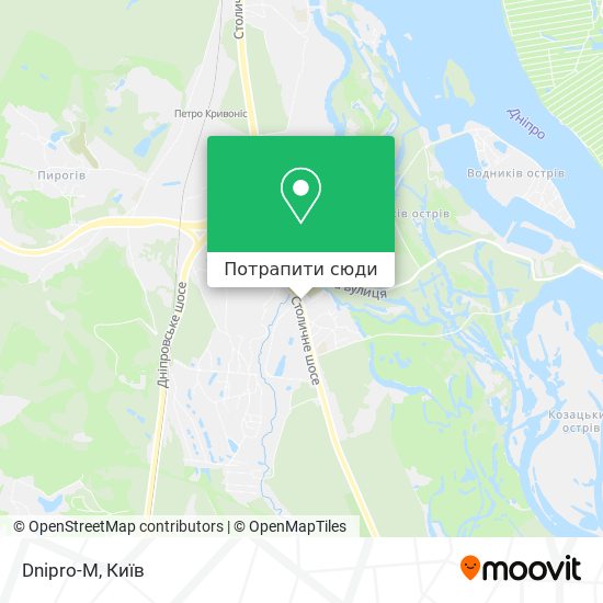 Карта Dnipro-M