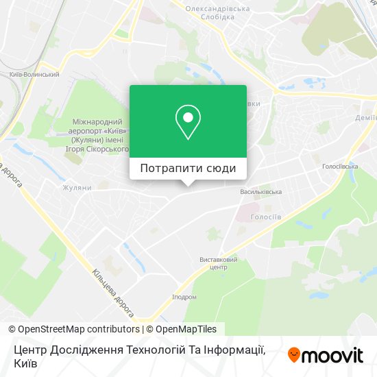 Карта Центр Дослідження Технологій Та Інформації