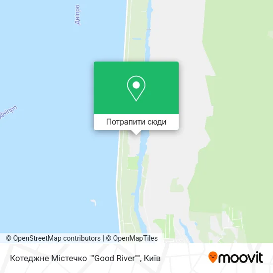 Карта Котеджне Містечко ""Good River""