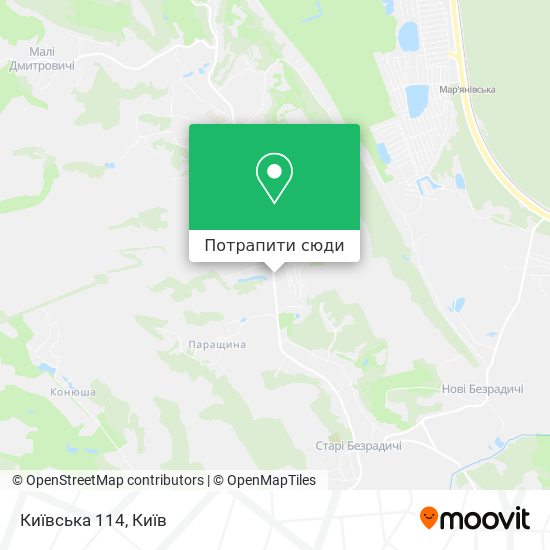 Карта Київська 114