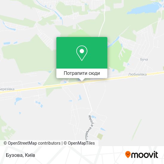 Карта Бузова