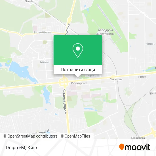 Карта Dnipro-M